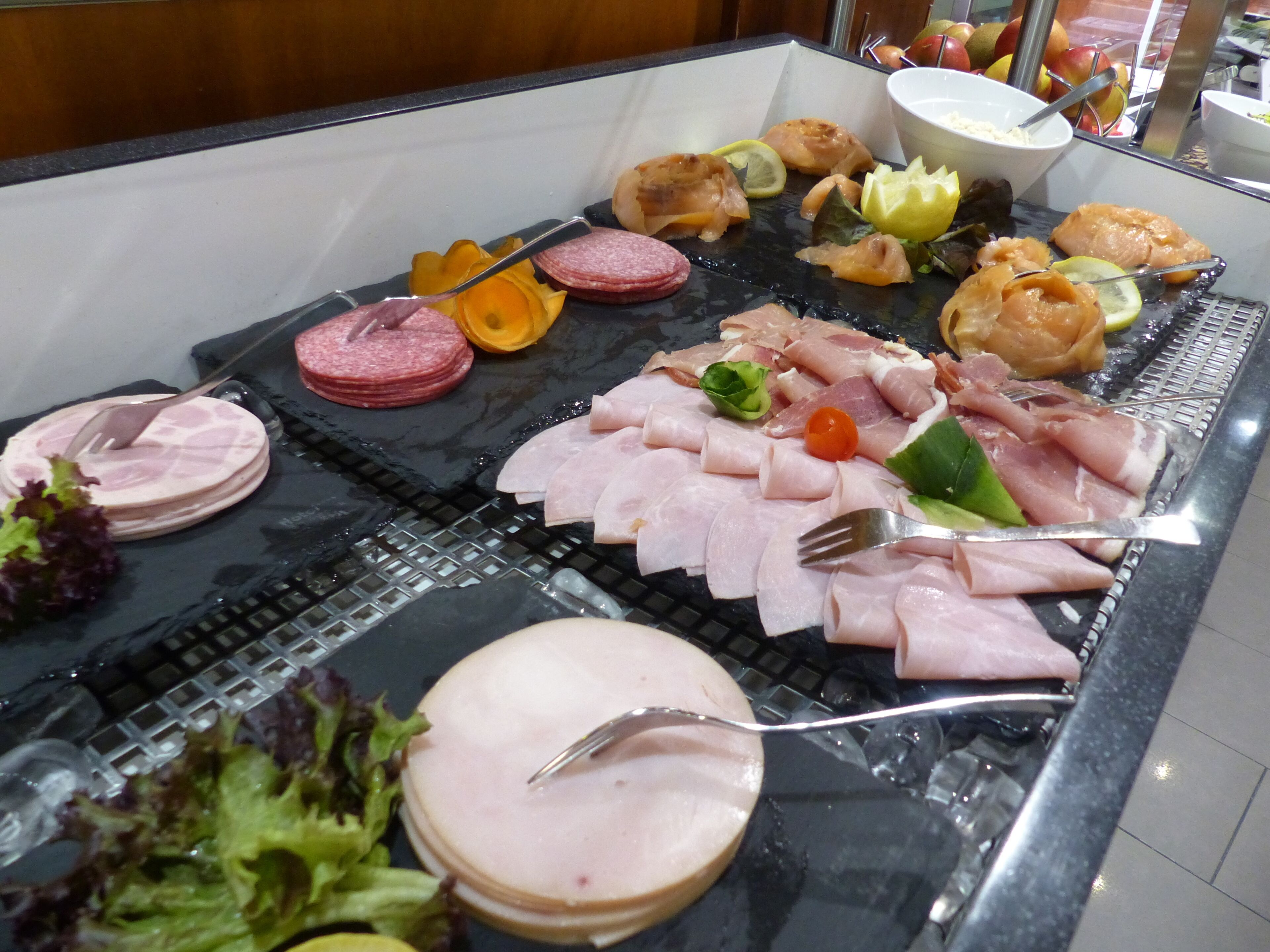 吃到飽自助式早餐