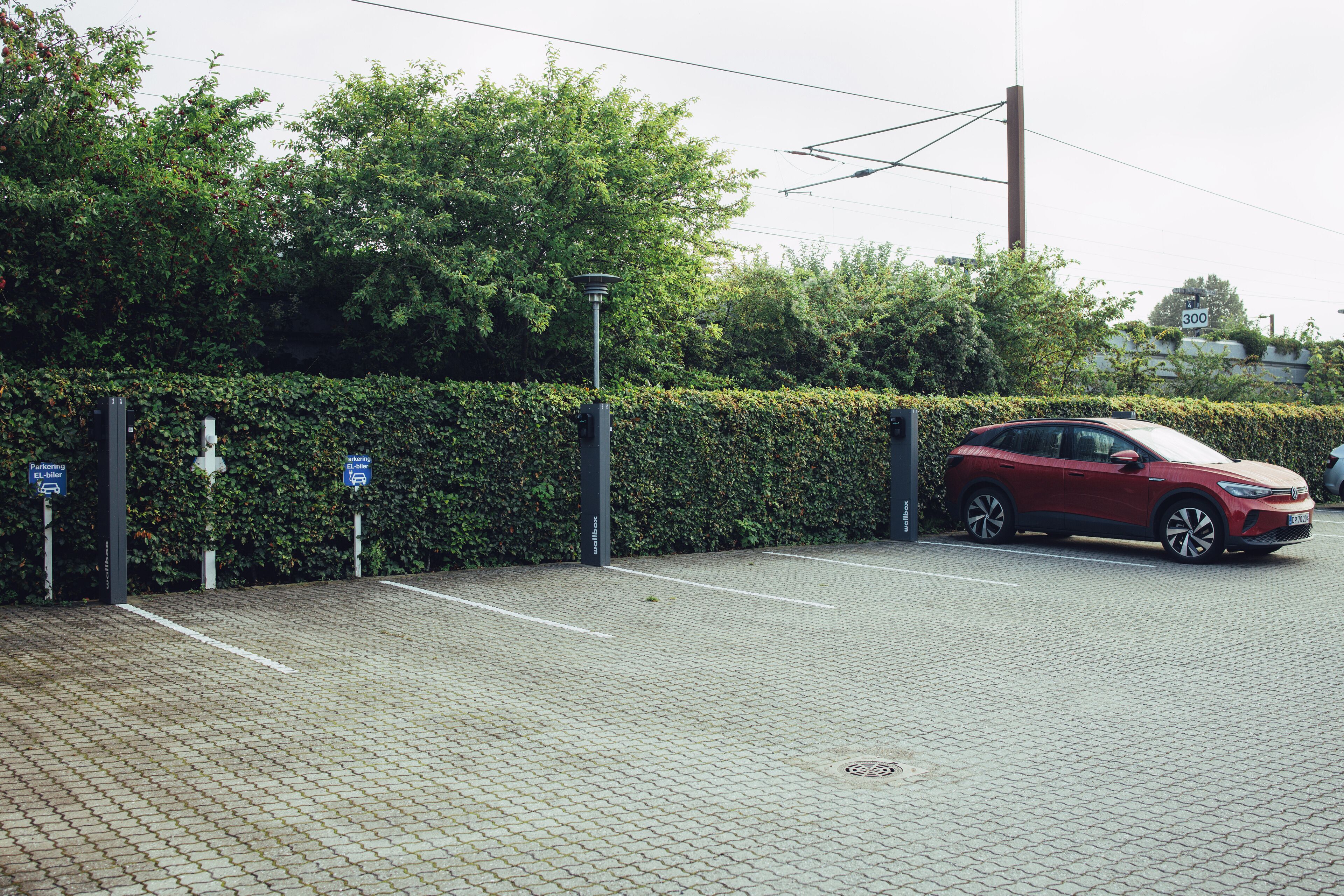 electric vehicle-charging station