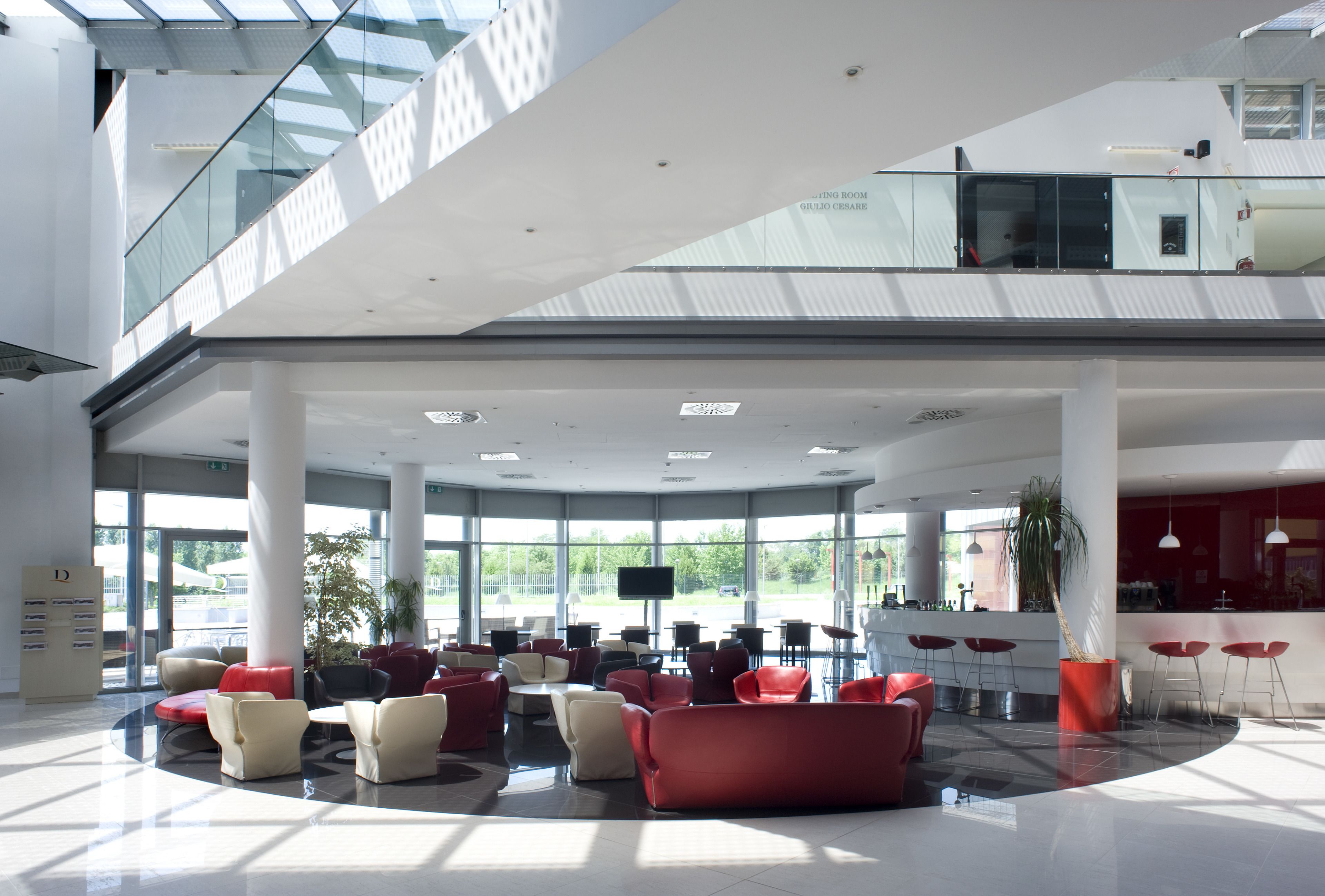 Lounge i lobbyen