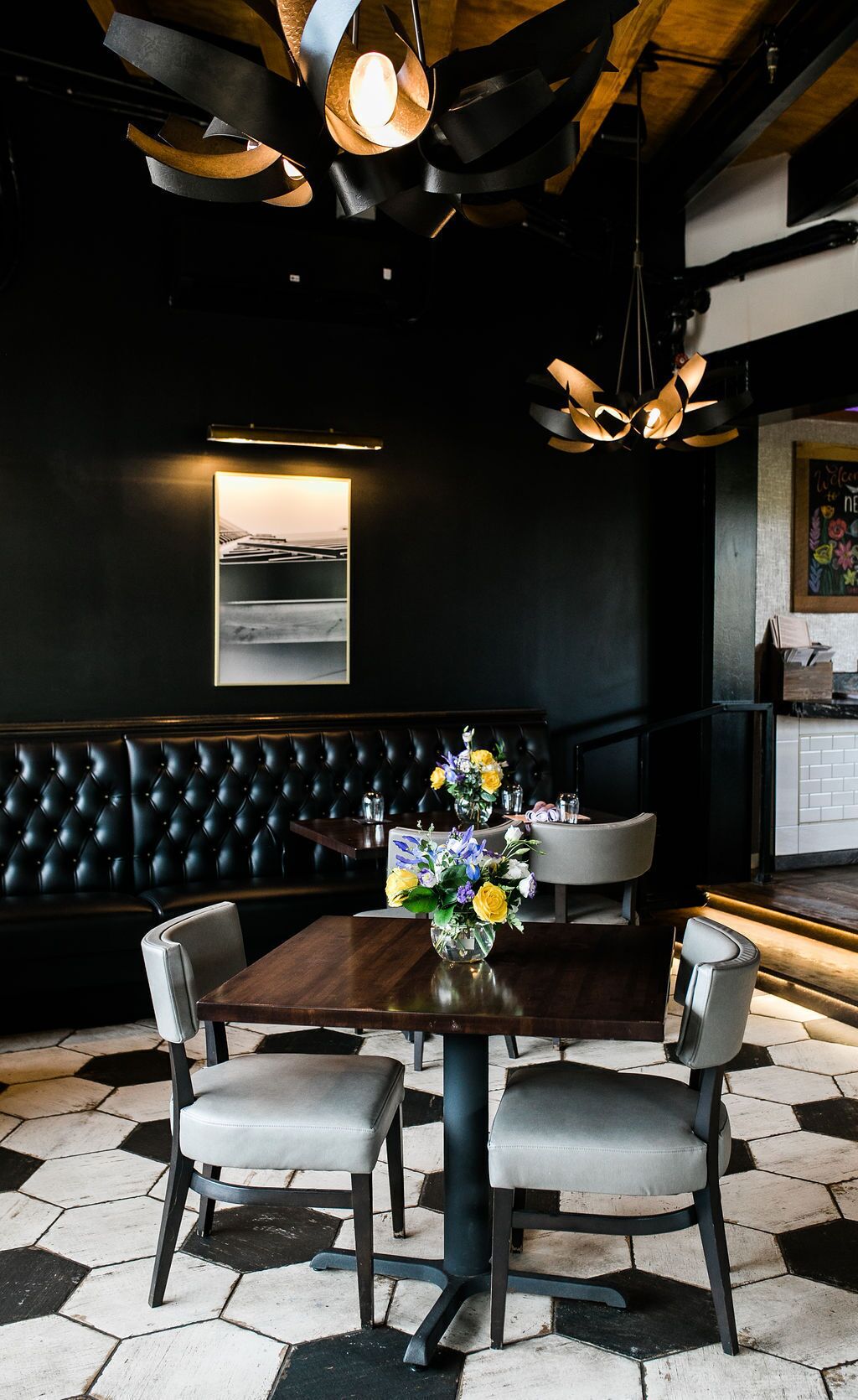 breakfast, lunch, dinner served; american cuisine, golf course views