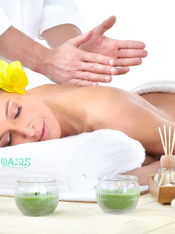 Sale per trattamenti di coppia, sauna