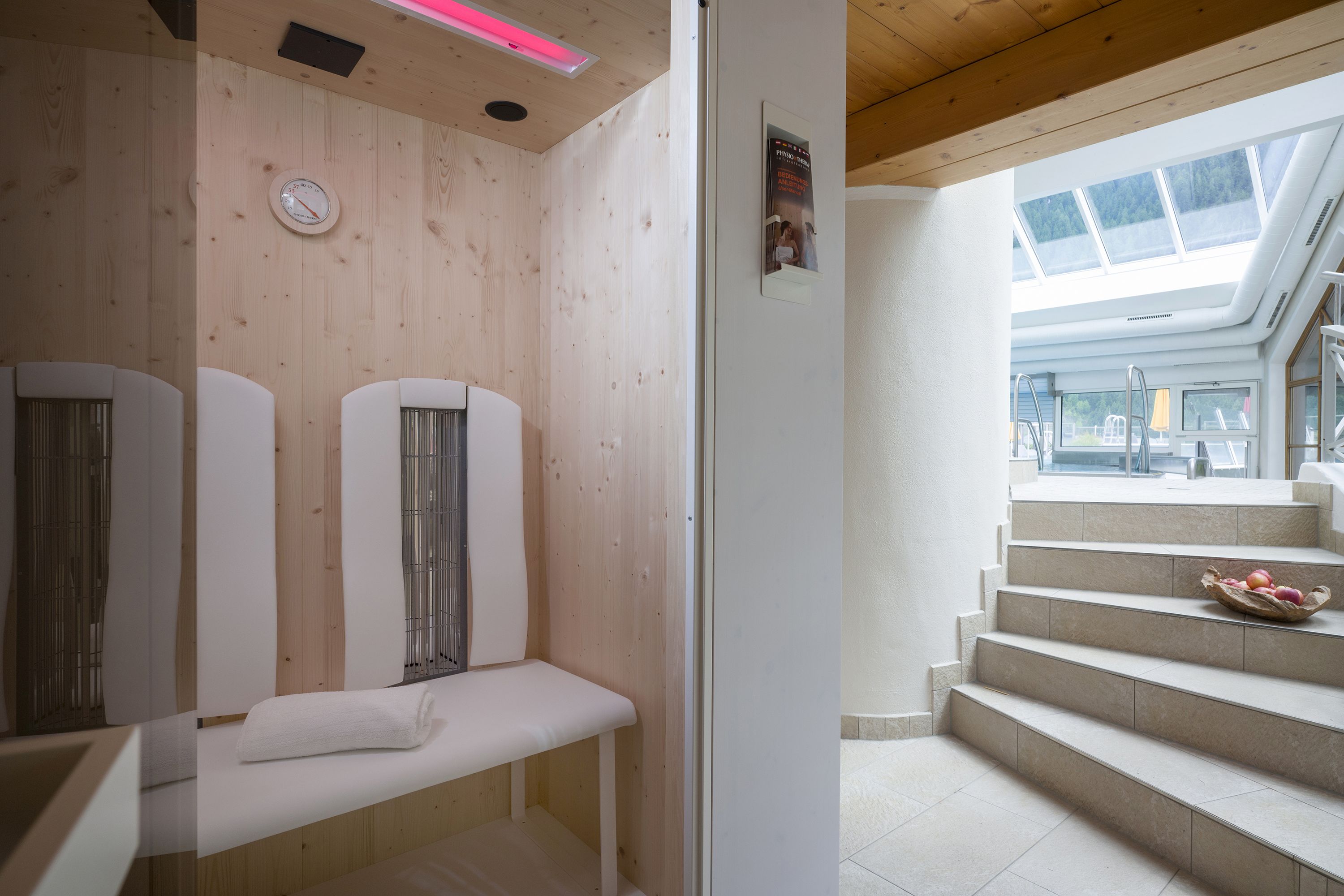 sauna, hot tub, steam room, body treatments, sports massages, body wraps