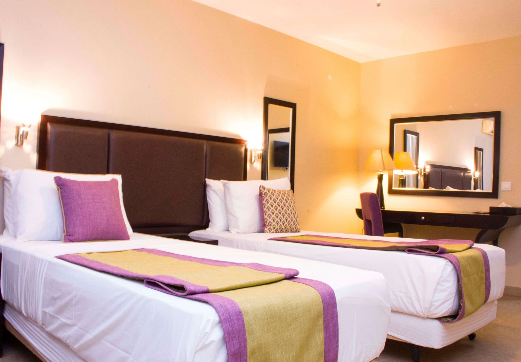 Premium bedding, minibar, in-room safe, desk