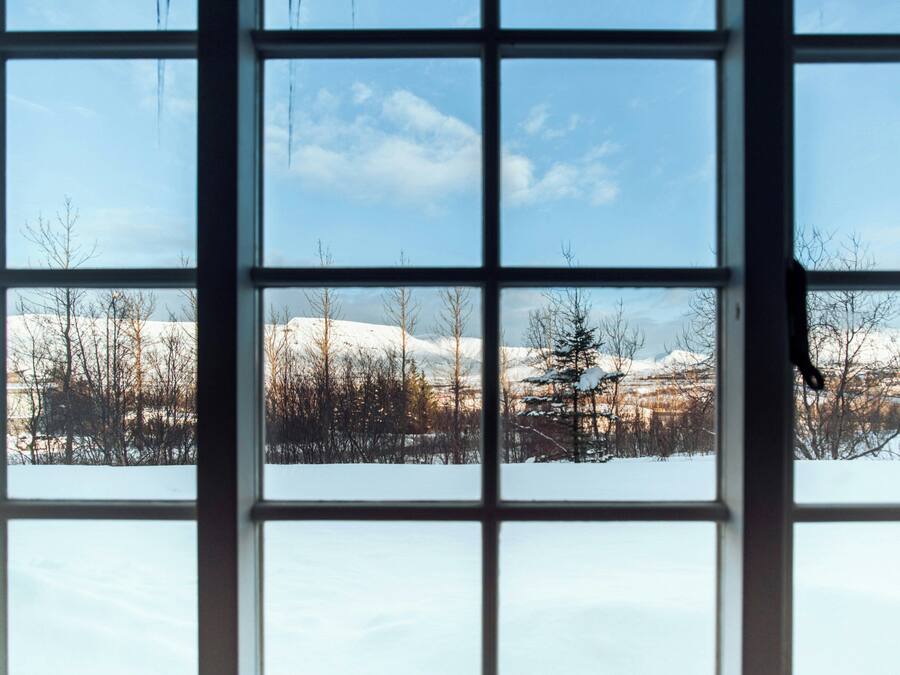 Economy Studio, 2 Single Beds, Kitchenette, Mountain View | View from room