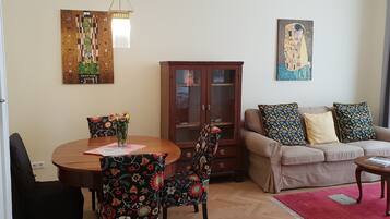 Superior-Apartment, 2 Schlafzimmer, Balkon