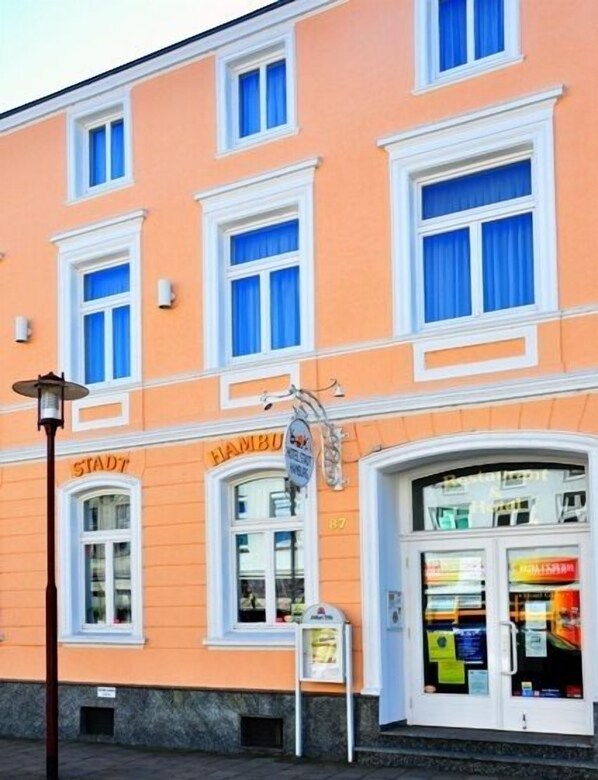 Voorkant van accommodatie