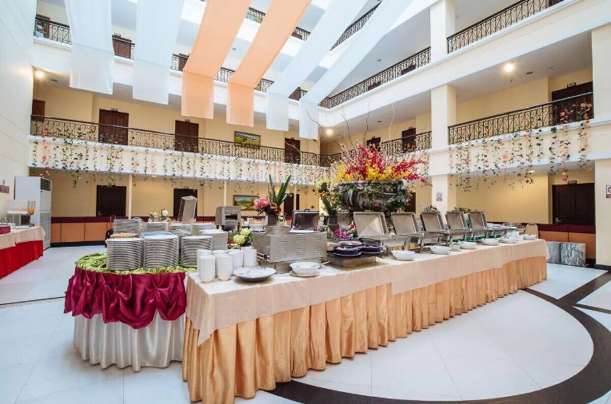 每日付費供應吃到飽自助式早餐