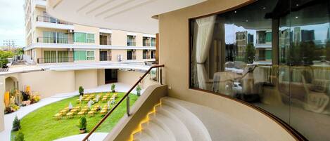 Aussenbereich für Hochzeiten