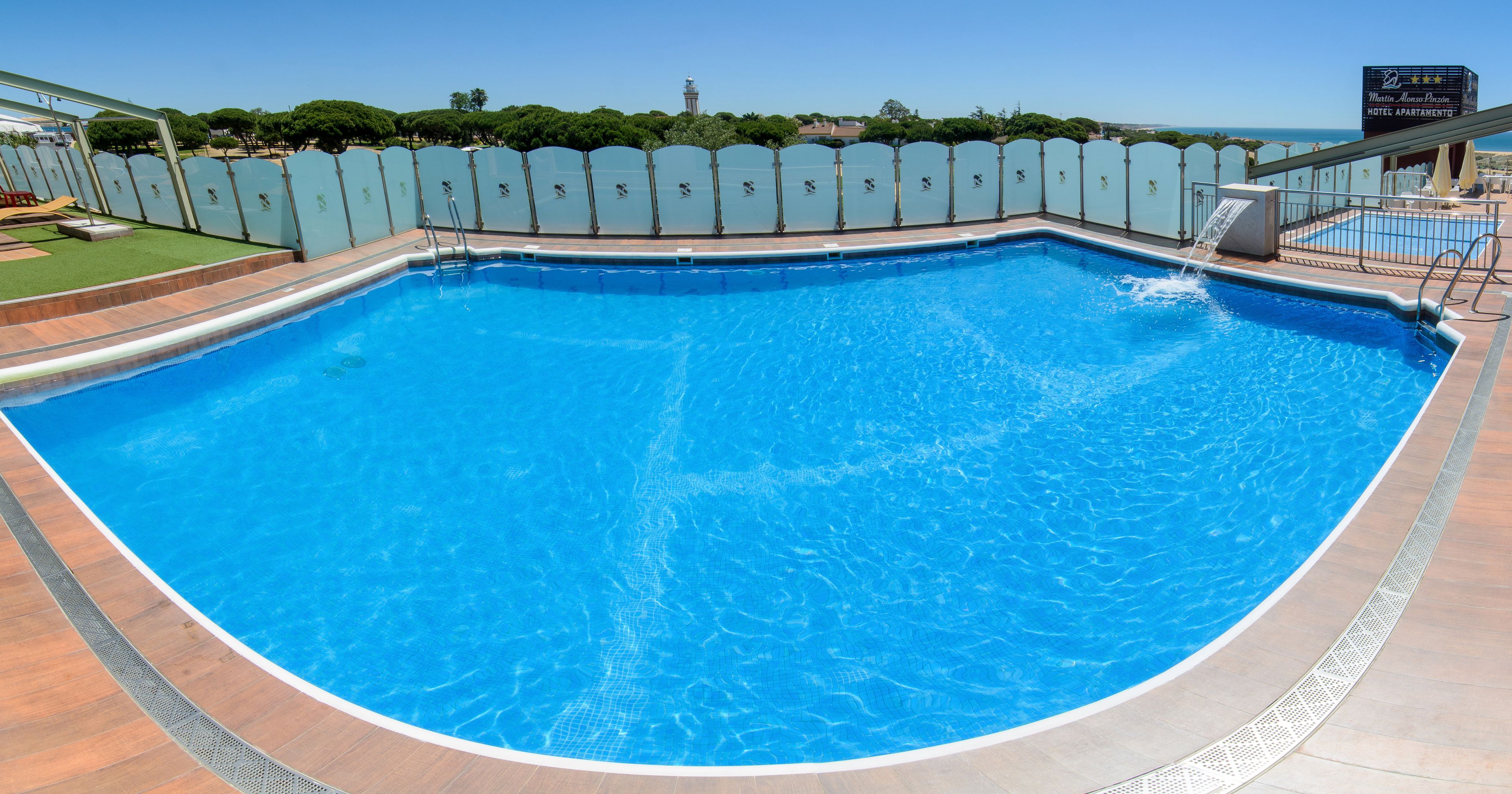 Piscina en la azotea