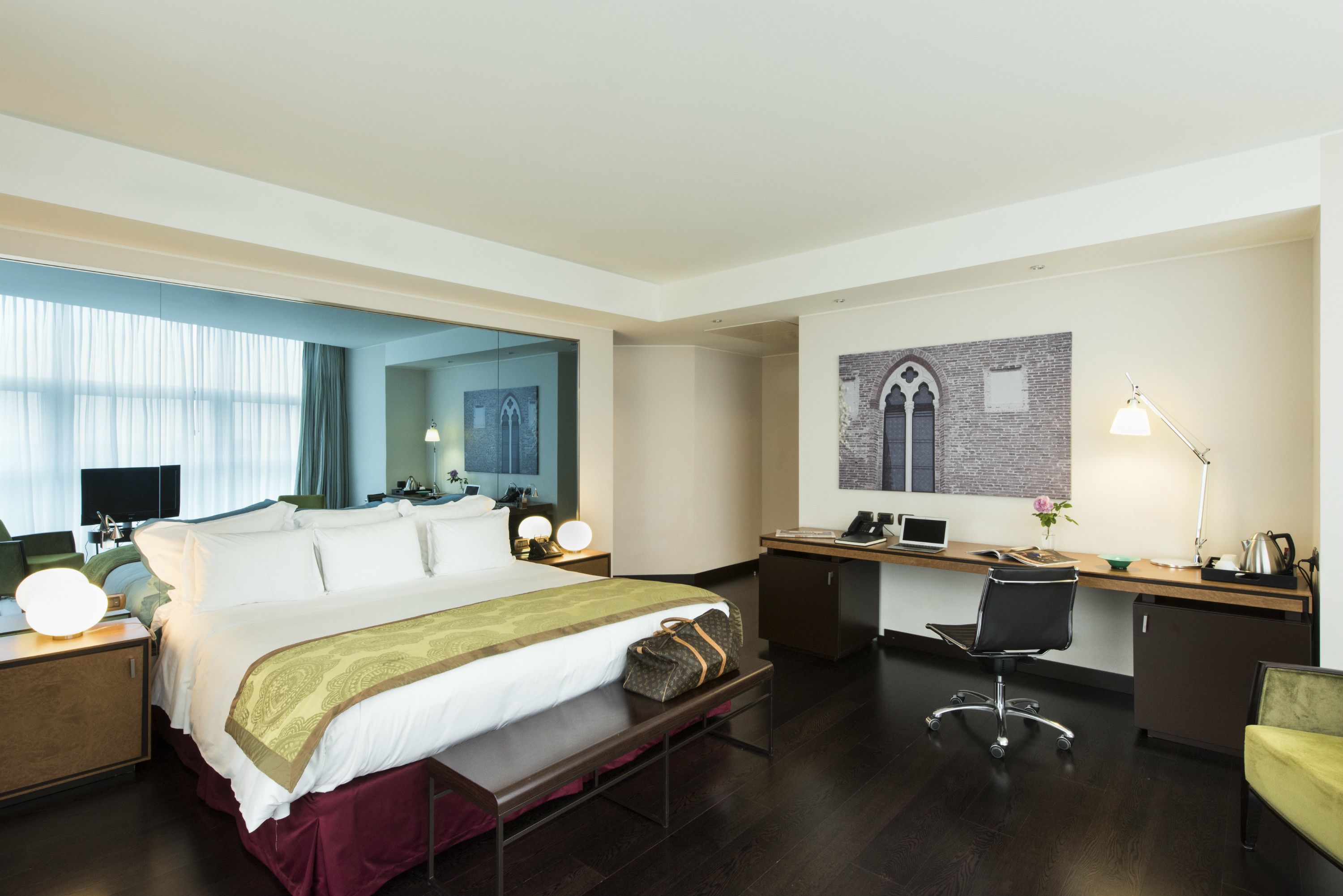 Suite, 1 King Bed, Connecting Rooms | Premium bedding, minibar, in-room safe, desk