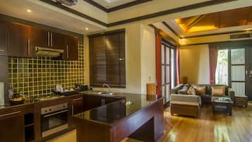 Villa, 1 Bedroom, Private Pool | Private kitchen
