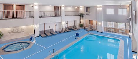 Una piscina techada