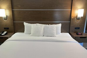 Desk, laptop workspace, blackout drapes, iron/ironing board - Comfort Inn and Suites Near Lake Guntersville (Scottsboro)