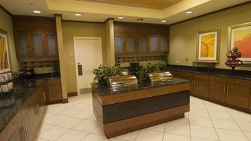 Free daily on-the-go breakfast