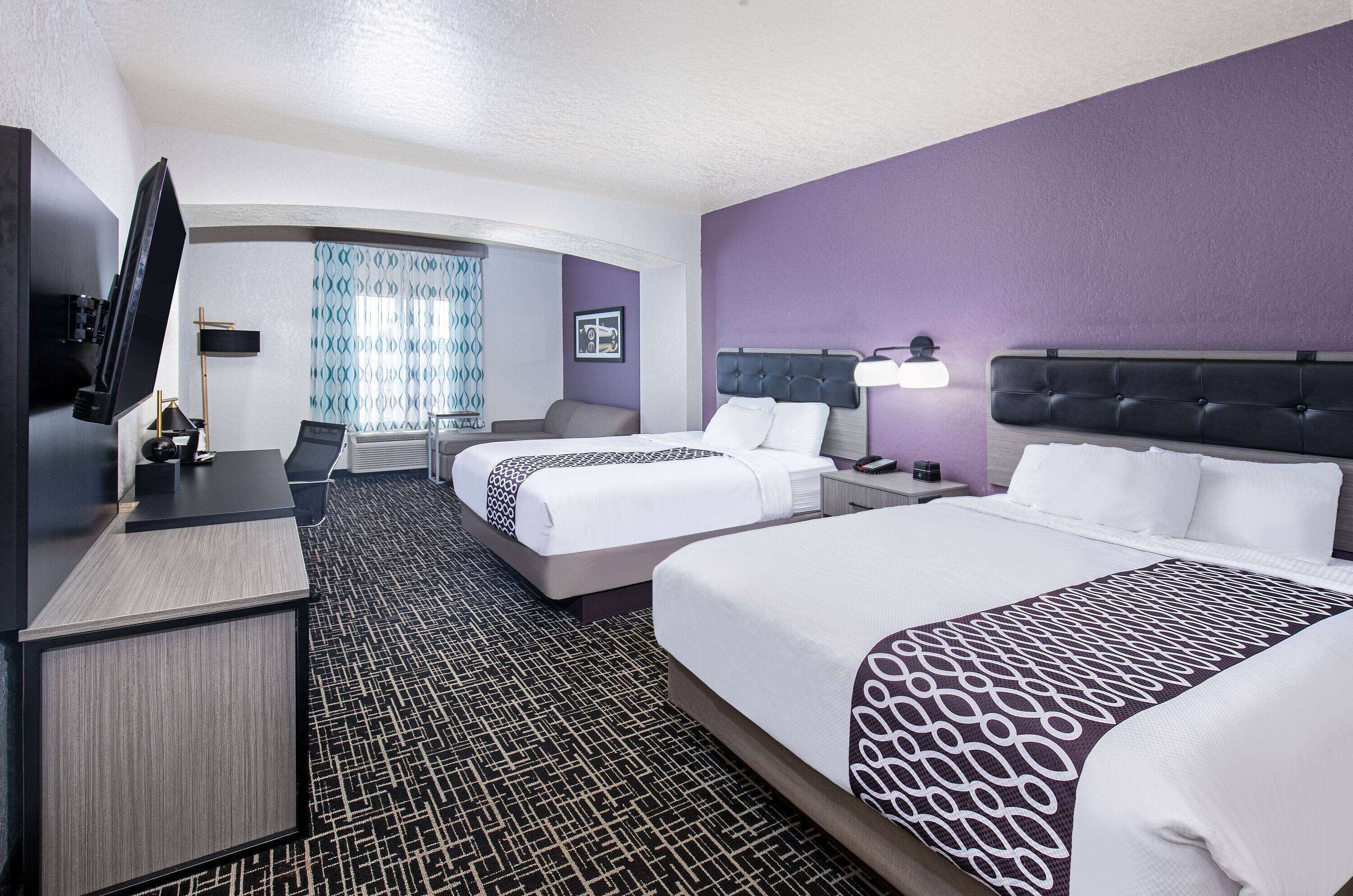 premium bedding, pillow-top beds, desk, iron/ironing board