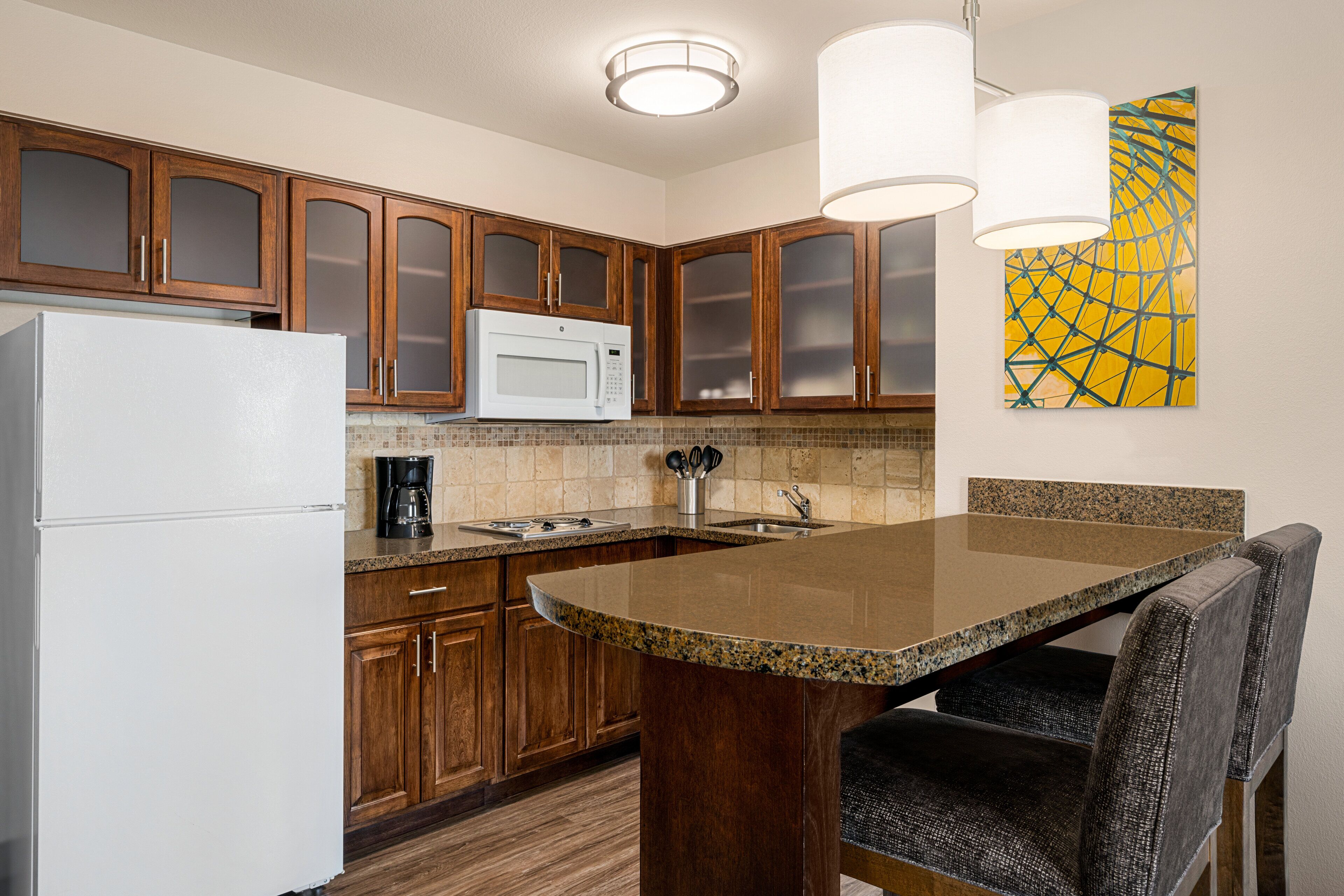 Suite, 1 Bedroom, Kitchen, 2 Doubles | Private kitchen | Full-size fridge, microwave, stovetop, dishwasher