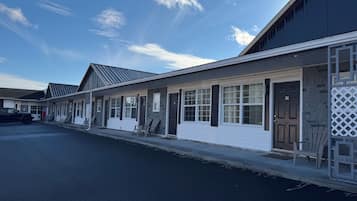 Overnatningsstedets facade