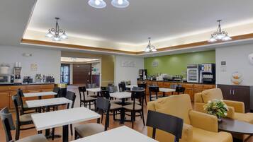 Free buffet breakfast