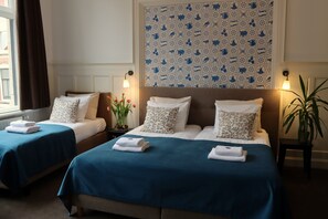 Grand Double Room | Blackout drapes, iron/ironing board, free WiFi, bed sheets