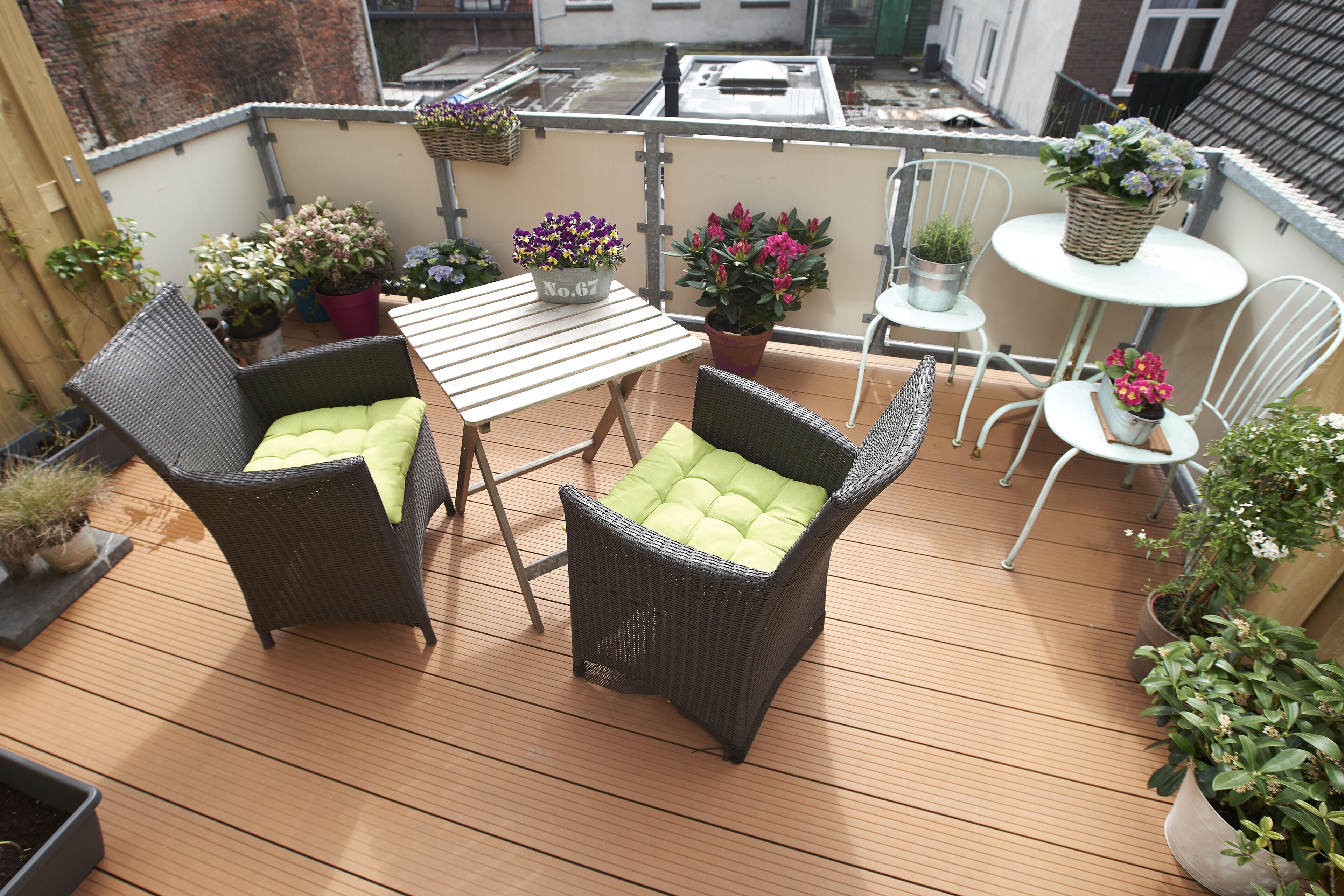 Standaard tweepersoonskamer, terras | Terras