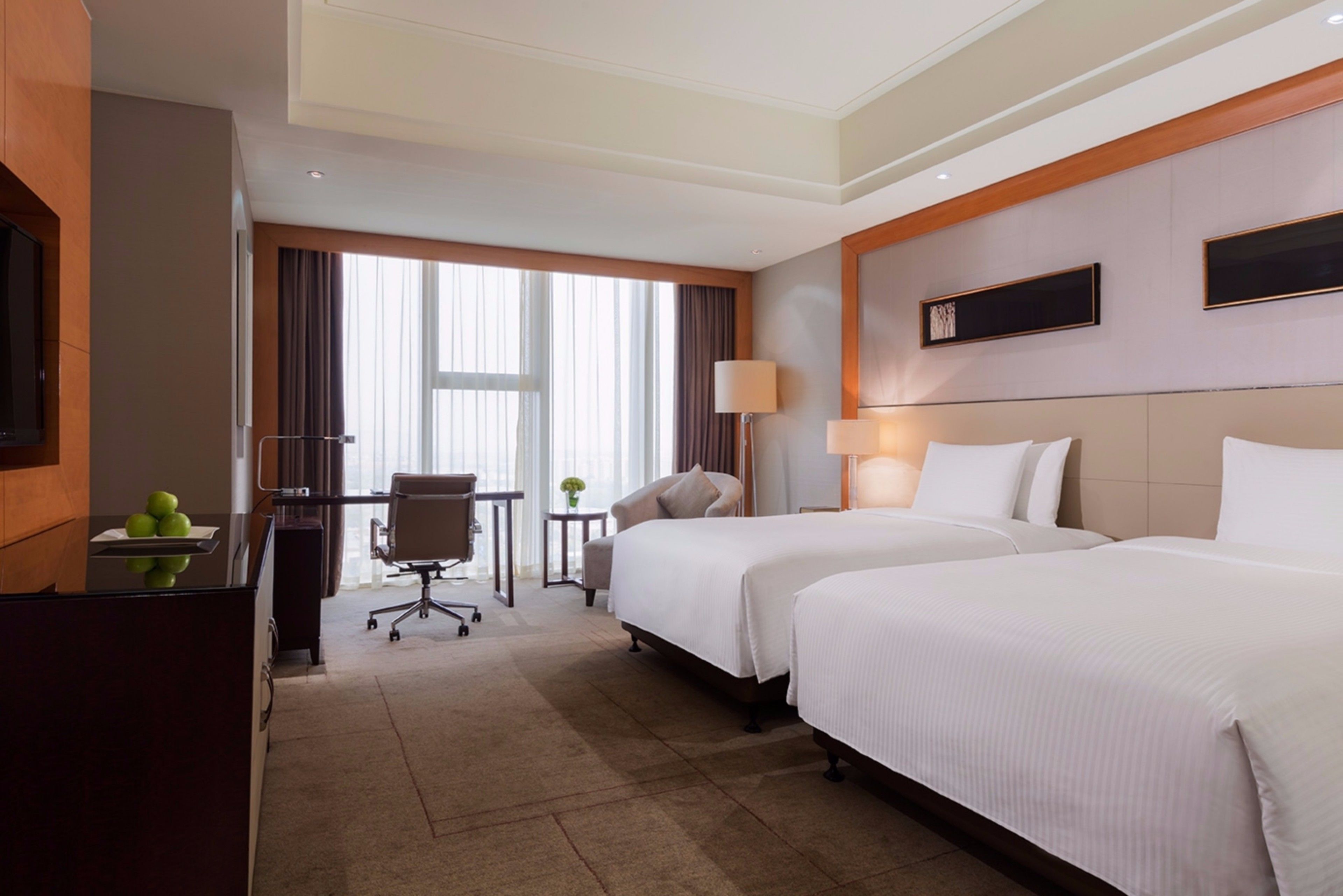 free minibar items, in-room safe, desk, blackout curtains