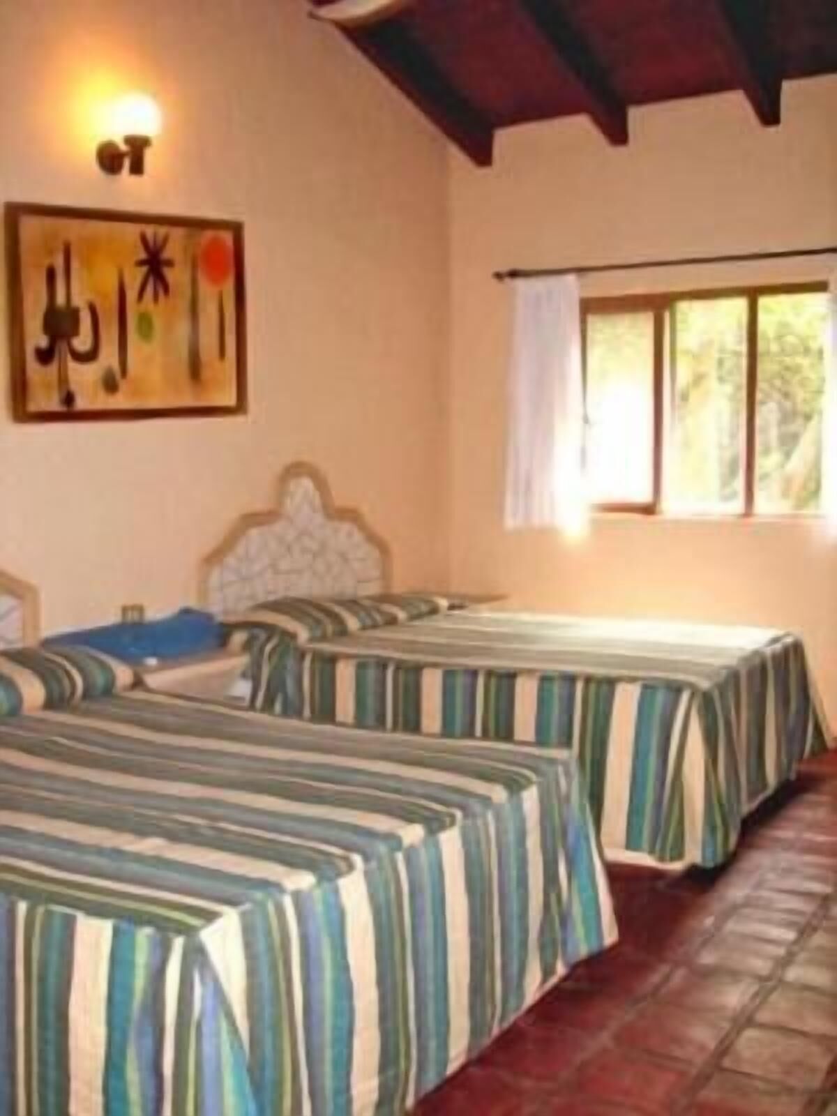 Blackout curtains, bed sheets