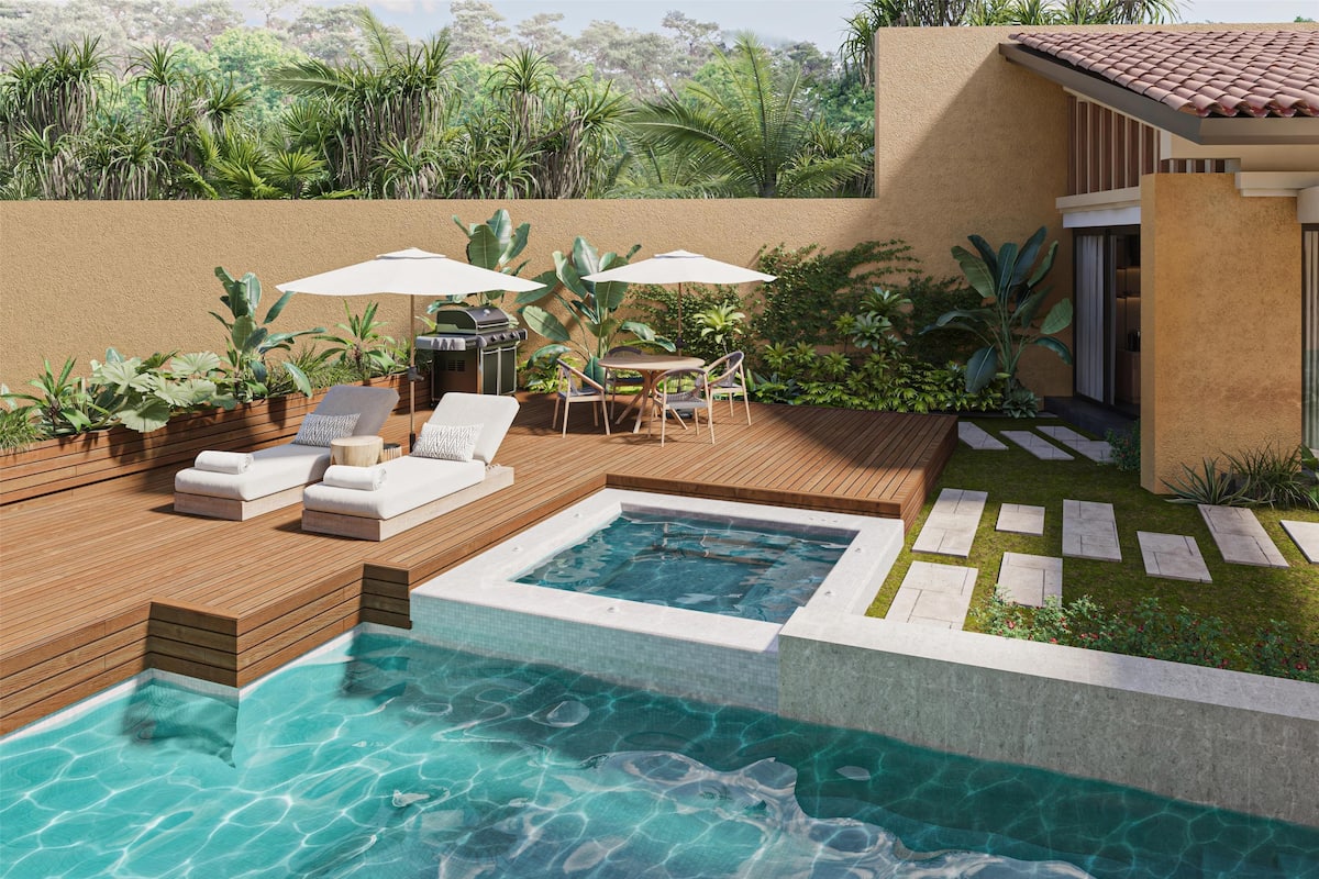 Harmony Two-Bedroom Lagoon Pool Villa | 고급 침구, 오리/거위털 이불, 미니바, 객실 내 금고