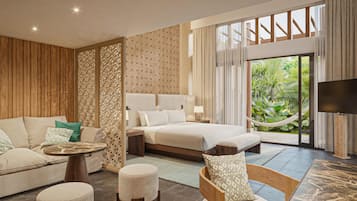 1 bedroom, premium bedding, down comforters, minibar