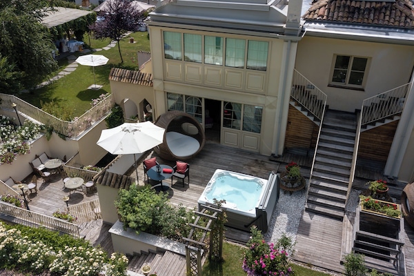 Suíte superluxo | Terraço/pátio