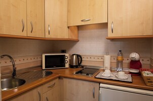 Double Room with Terrace (2 adults) | Private kitchen | Fridge, electric kettle
