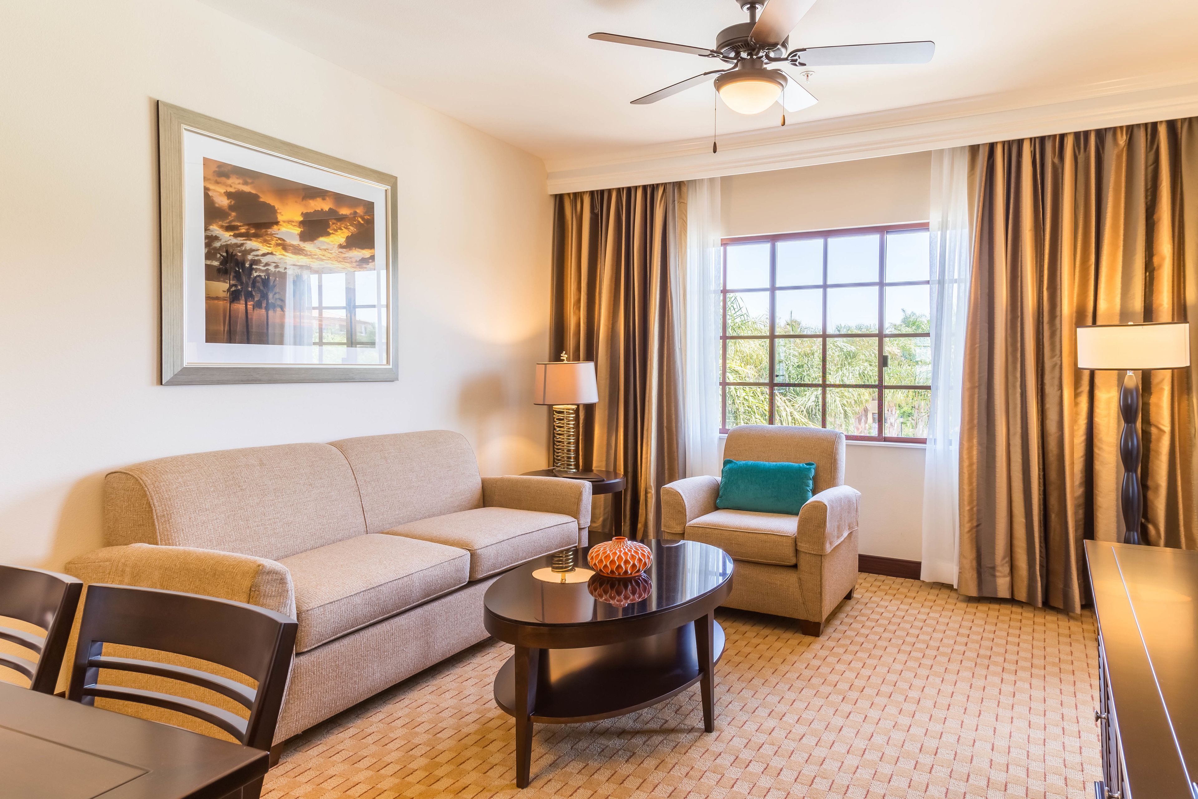 family condo, 2 bedrooms, kitchen | living room | 40-inch flat-screen tv with cable channels, tv, dvd player