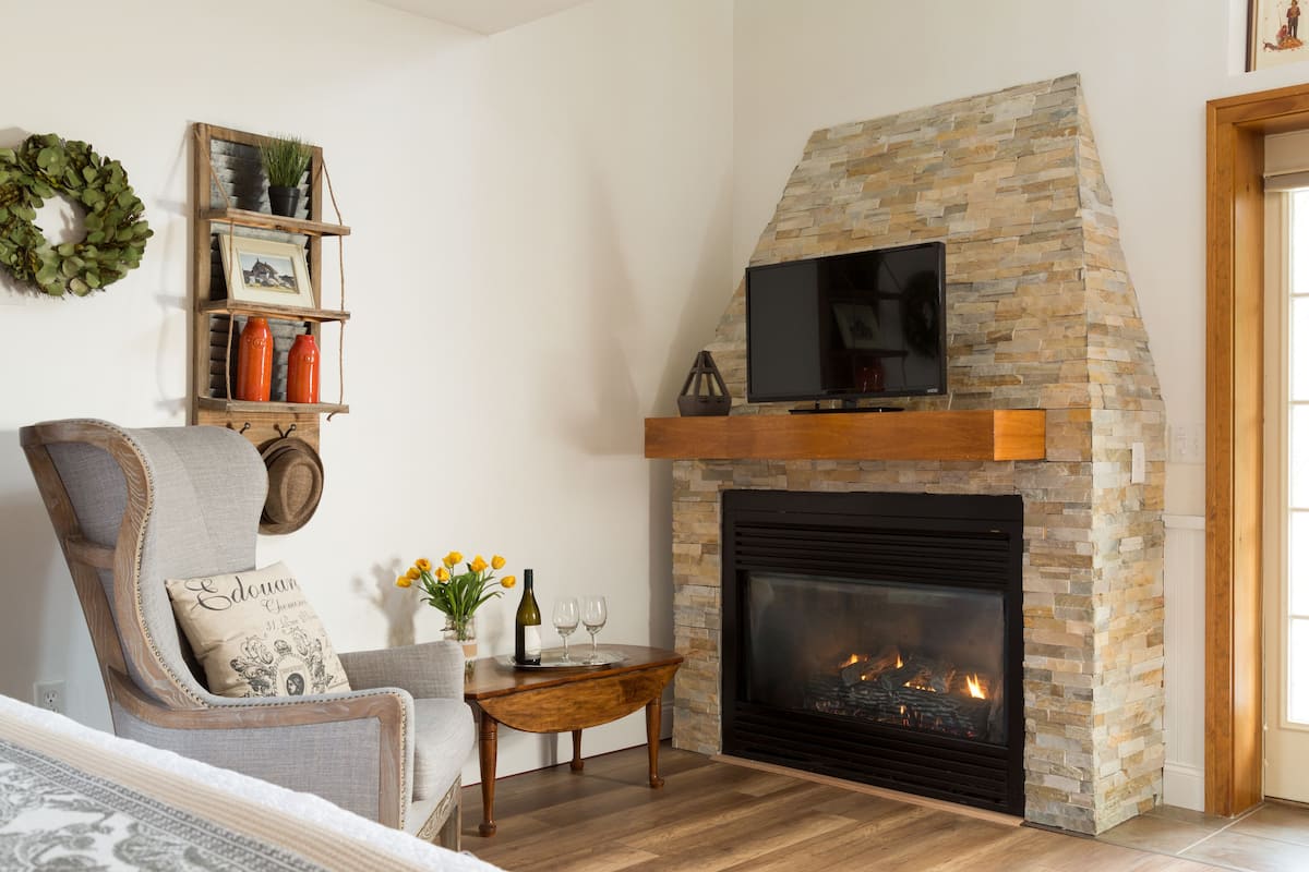 Deluxe-Ferienhaus, 1 Schlafzimmer, eigenes Bad