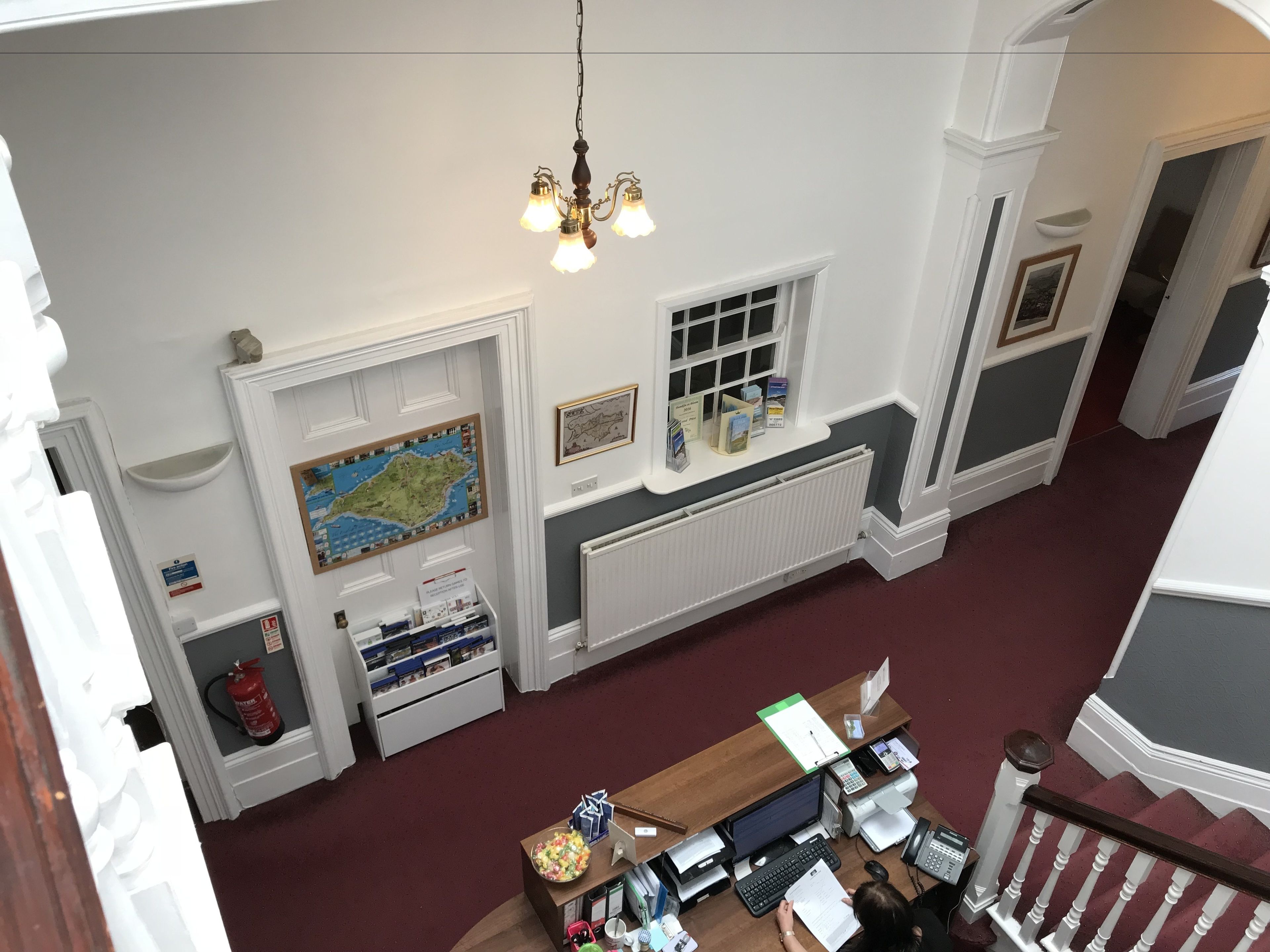 check-in/check-out kiosk