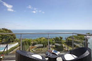 Executive Room, Sea View, Sea Facing | Balcony - Luccombe Hall Hotel (Shanklin)