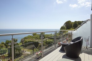 Quarto executivo, vista para o mar, de frente para o mar | Vista para praia/oceano