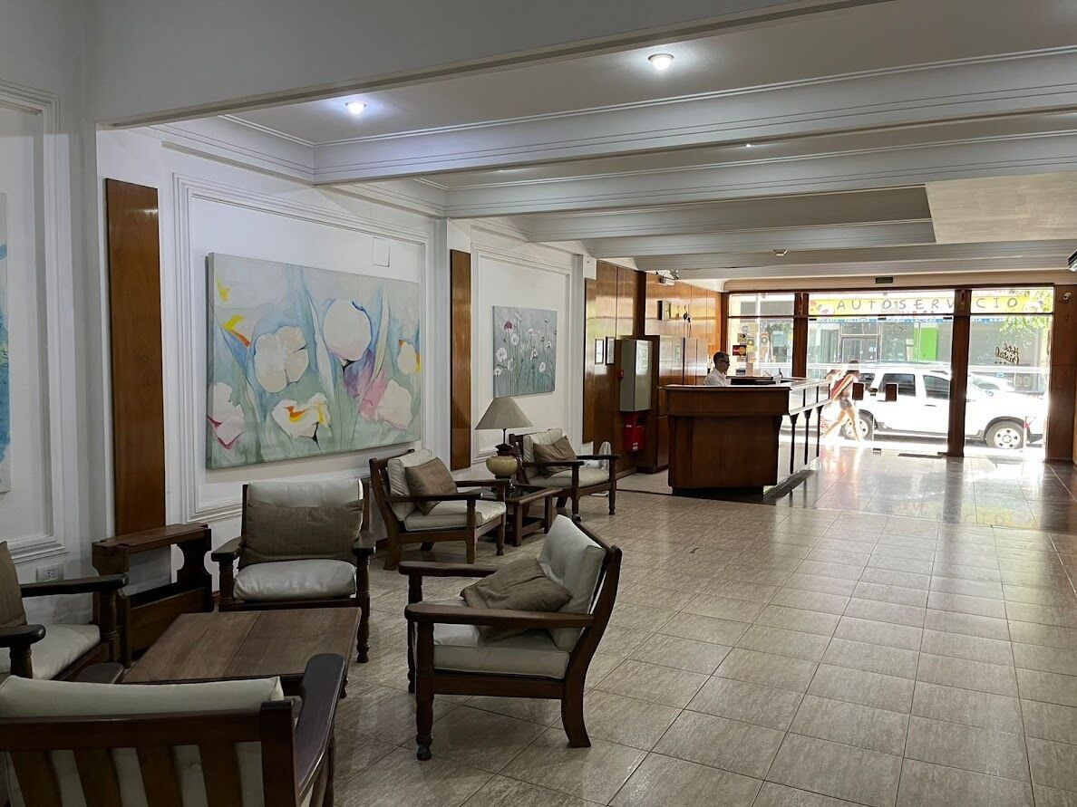 Sala de estar en el lobby