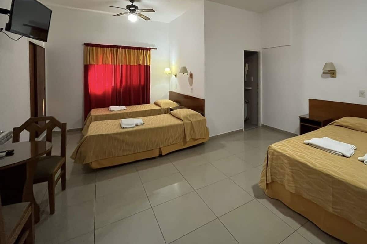In-room safe, iron/ironing board (on request), cribs (free), WiFi (free)