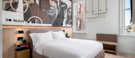 Habitación Premium, 1 cama King size | Sábanas italianas Frette, ropa de cama de alta calidad y edredón