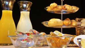 Daily buffet breakfast (EUR 12.50 per person)