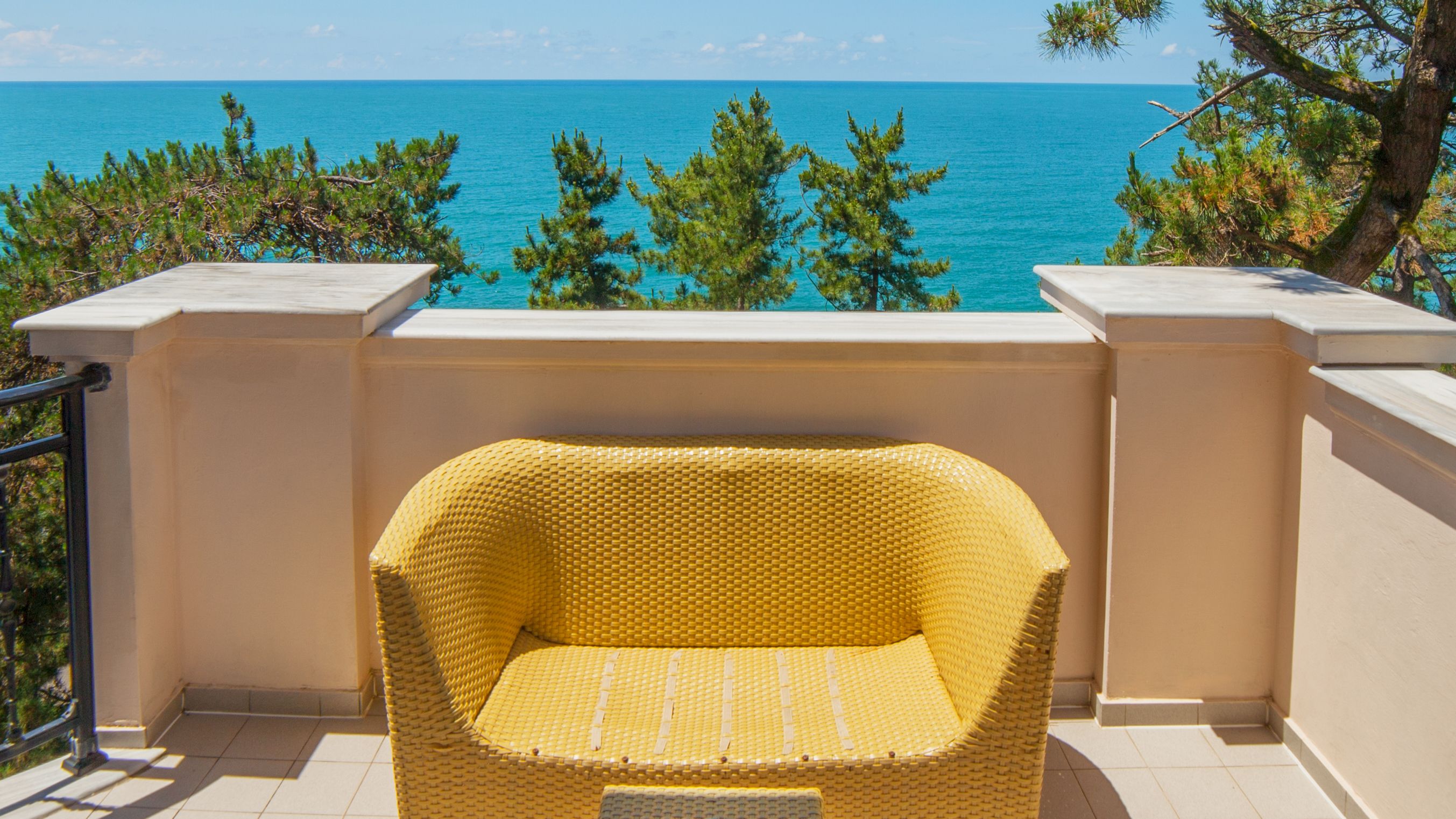 Vue depuis l’hébergement