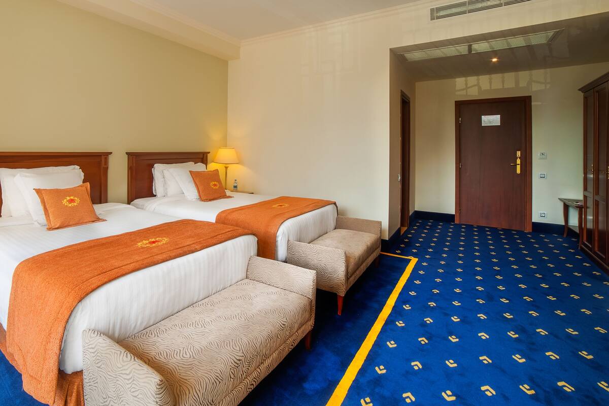 Premium bedding, minibar, in-room safe, desk
