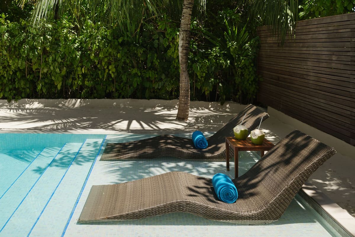 Two Bedroom Family Beach Pool Villa | Garden view