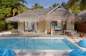Two Bedroom Family Beach Pool Villa | 1 bedroom, Frette Italian sheets, premium bedding, minibar