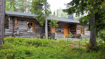 Ferienhütte, Kamin