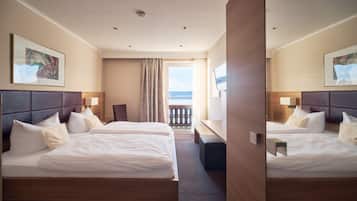 雙人房, 湖畔 | 低過敏寢具、客房內保險箱、布置獨特、書桌