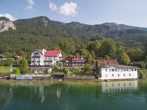 Majoituspaikan julkisivu