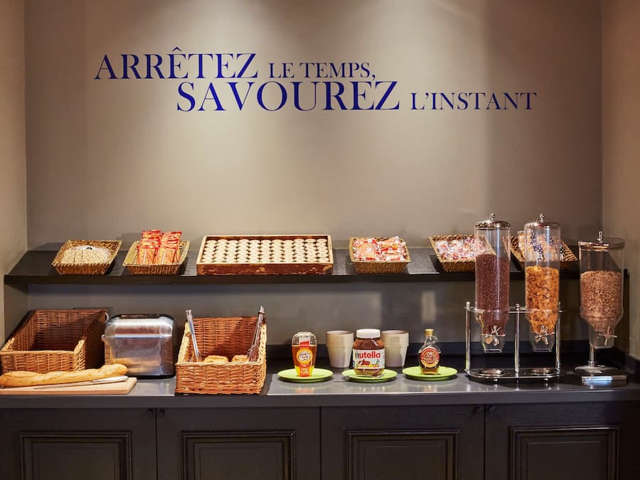 Daily continental breakfast for a fee