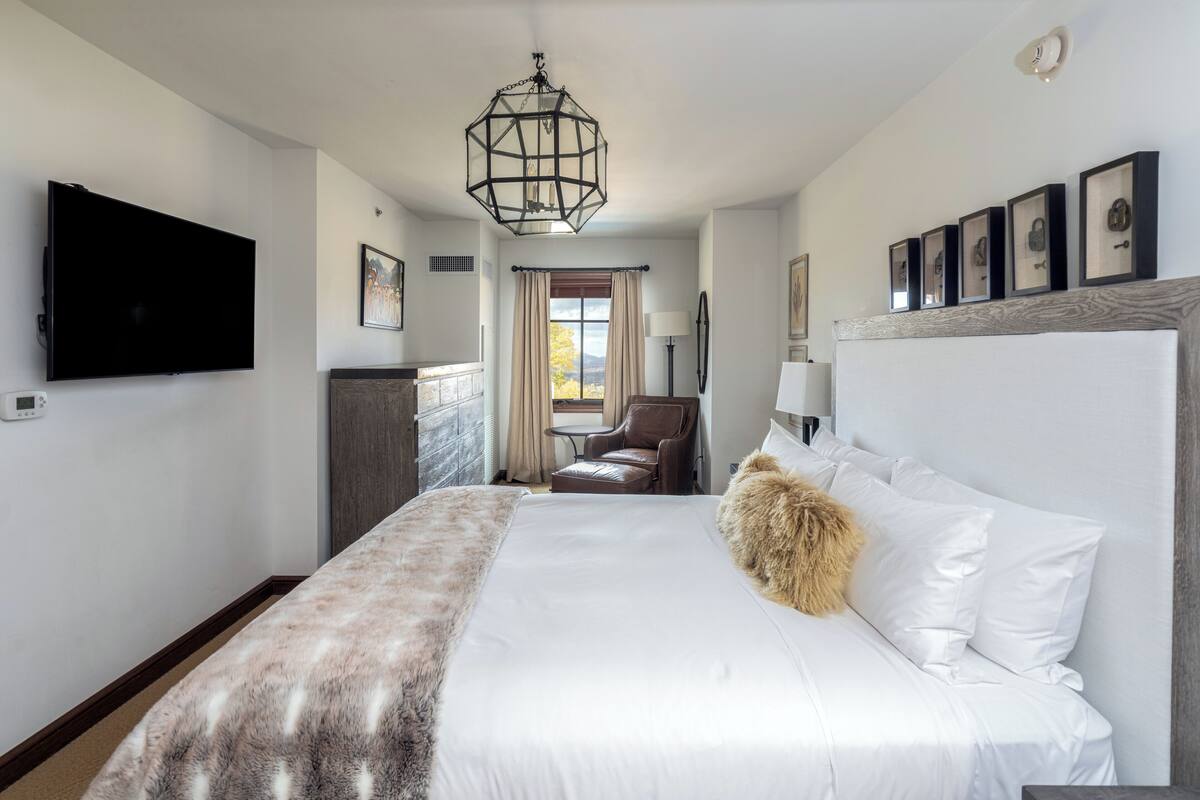 クラシック ルーム 2 ベッドルーム マウンテンビュー (Residence) | 高級寝具、ピロートップベッド、セーフティボックス (室内)、アイロン / アイロン台