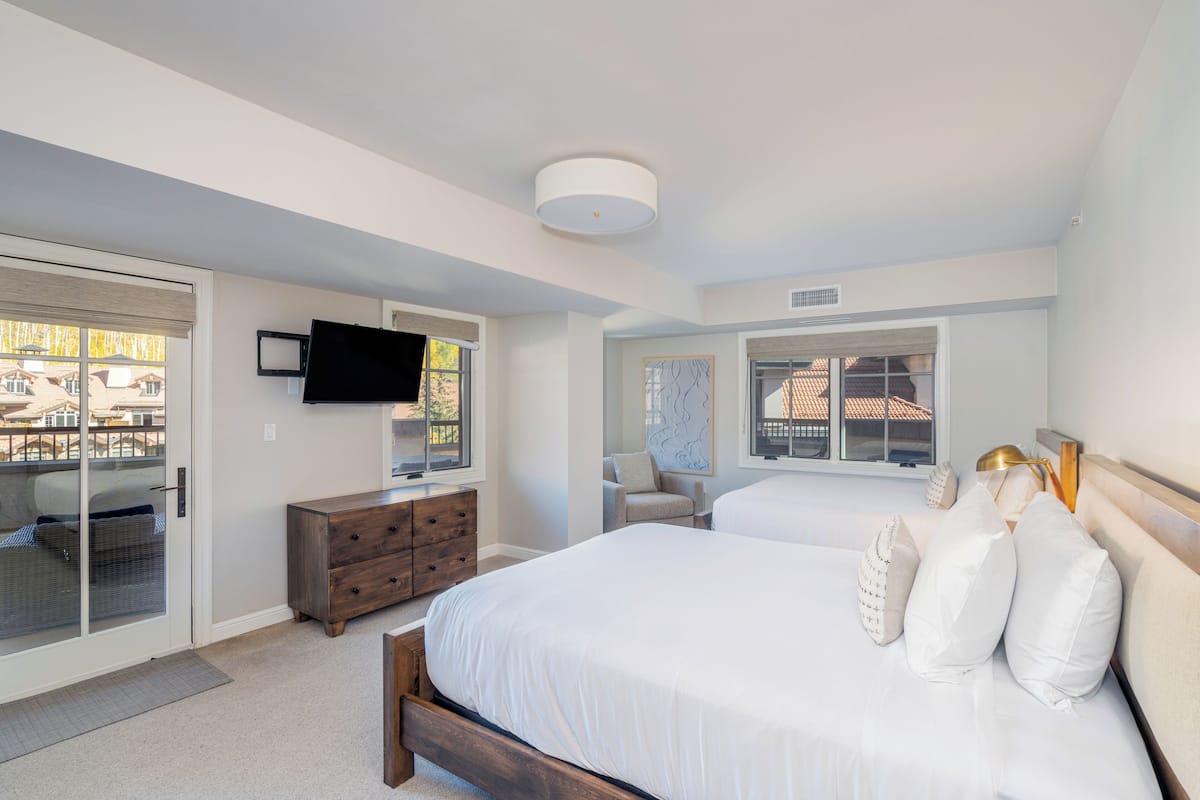 Suite, 2 Bedrooms (Village View) | Premium bedding, pillow-top beds, in-room safe, iron/ironing board
