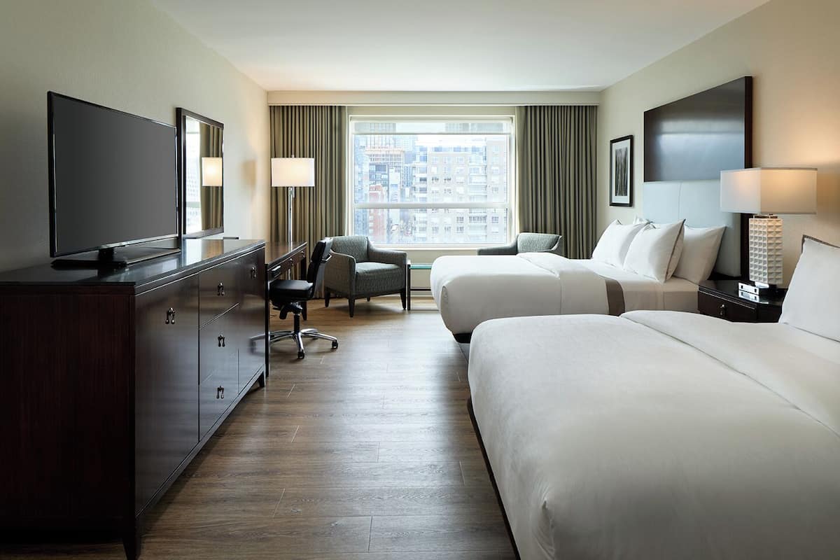 1 bedroom, premium bedding, down comforters, pillowtop beds